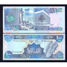 Ливан 1000 ливров 1988-92г.г.